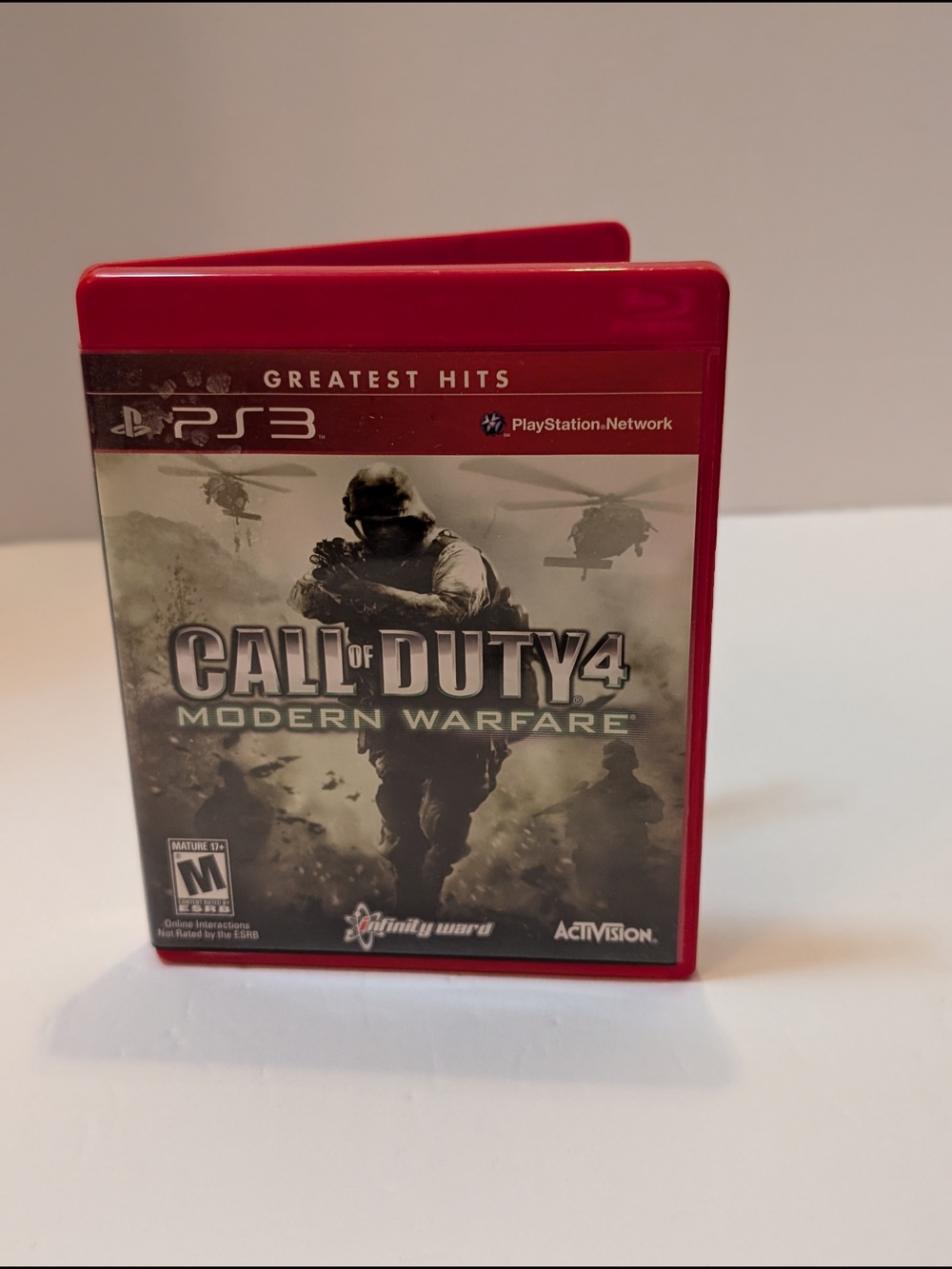Call Of Duty 4: Modern Warfare Greatest Hits _ PS3 _ With Manual